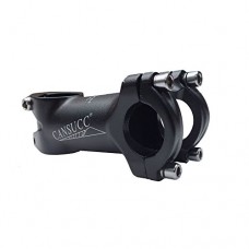 CANSUCC Bike Stem 25.4 × 60mm Mountain Bike Stem Bicycle Handlebar Stem Suitable for BMX MTB Road Bike (Aluminum Alloy  Adjustable  Black) - B071D6FMH5